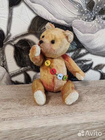 Мишка Тедди опилки винтаж