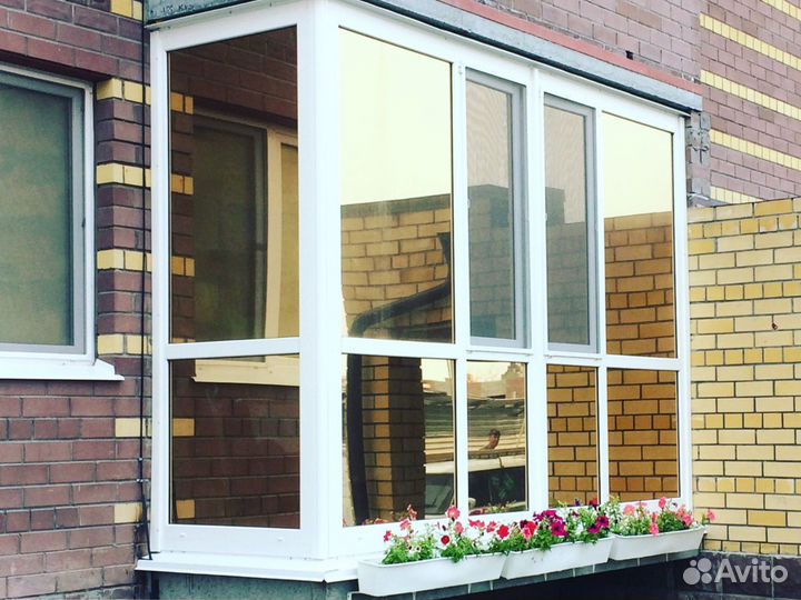 Комплексное остекление и отделка балконов