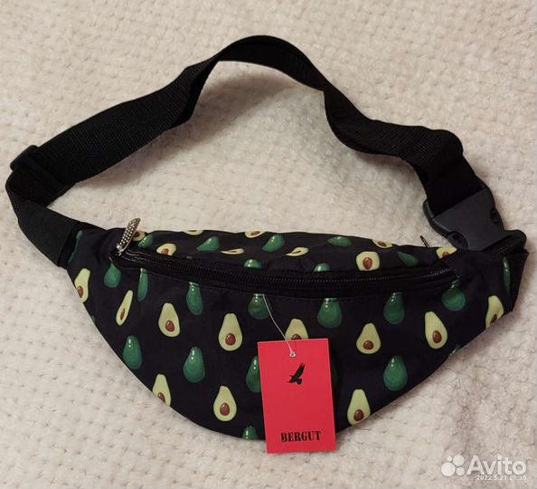 Сумка на пояс Авокадо
