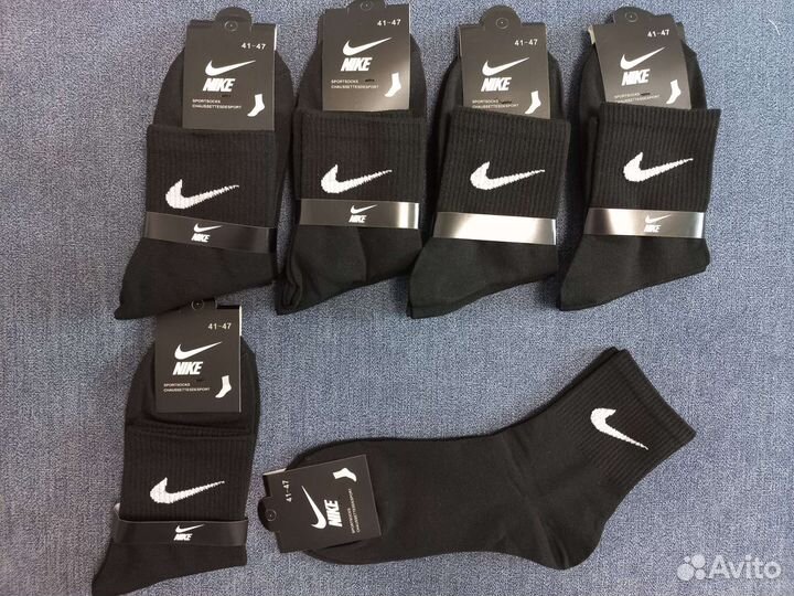 Носки nike adidas 10 пар