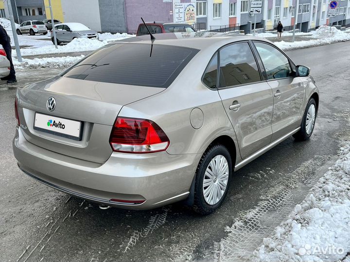 Volkswagen Polo 1.6 МТ, 2016, 91 000 км