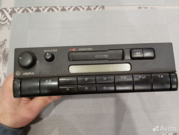 Кассетная магнитола alpha