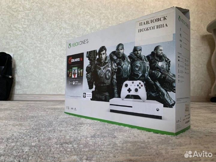 Xbox One s 1tb с играми