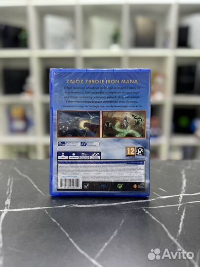 Диск для PS4. Marvel Iron Man VR