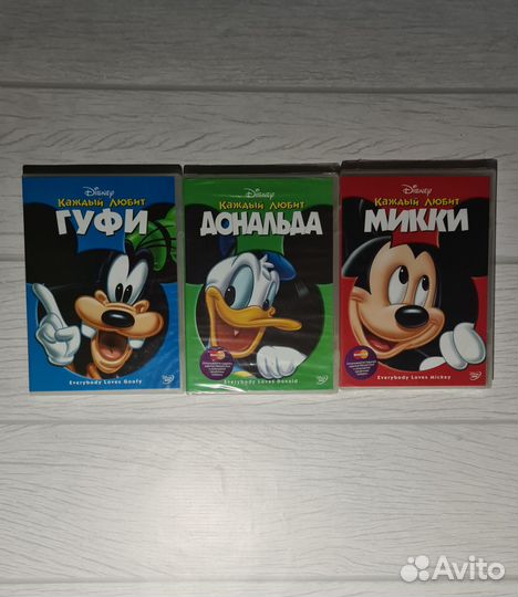 DVD с мультфильмами