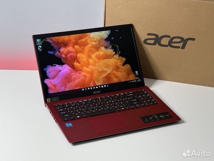 Новый Acer IPS 8g озу SSD256g Core i3 11th