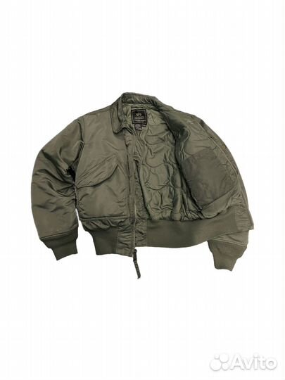 Дутый Бомбер Alpha industries CWU 45