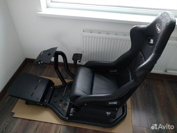 Игровое кресло кокпит Rseat RS1+крепеж кпп+салазки