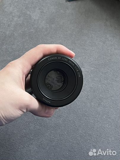 Объектив canon 50mm 1 8 stm
