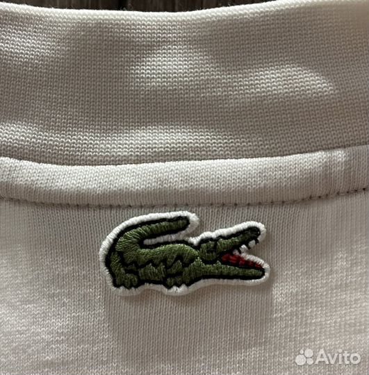 Лонгслив Lacoste белый