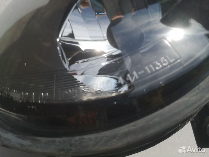 Фара левая тёмная VW Lupo Лупо после 1998