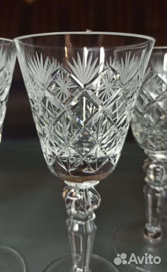 Фужеры Ромбы Гусь Хрустальный