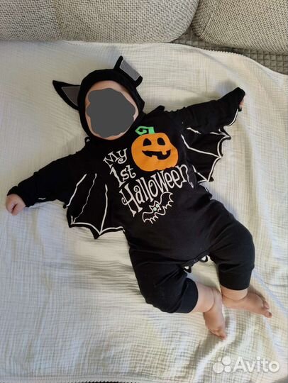 Костюм летучей мыши для малыша