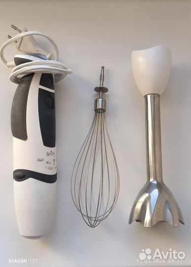 Блендер погружной braun бу