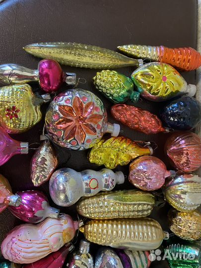 Елочные игрушки СССР