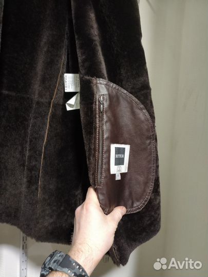 Дубленка кожаная мужская из ягнёнка ritter