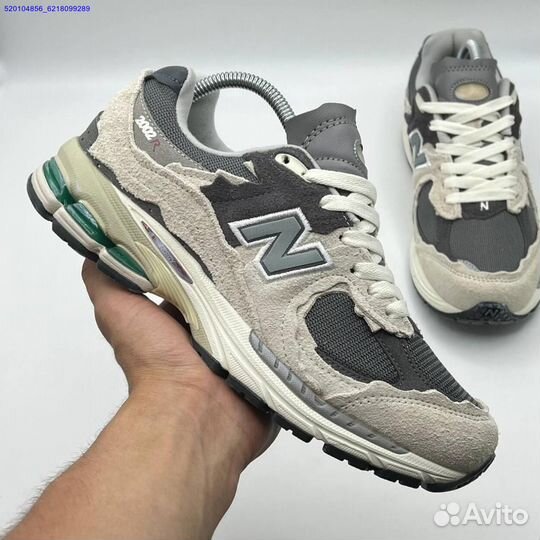 Кроссовки New Balance 2002R Grey (Арт.46703)