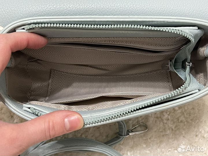 Сумка женская голубая