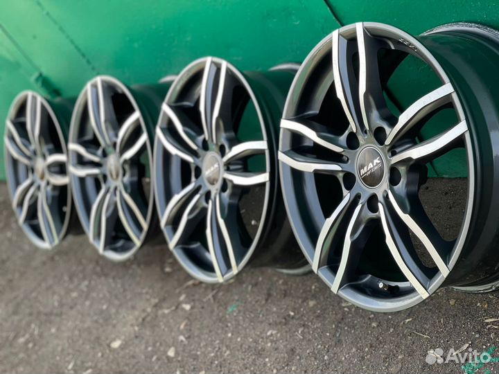 9,1кг кованые диски MAK FF R17 5-120