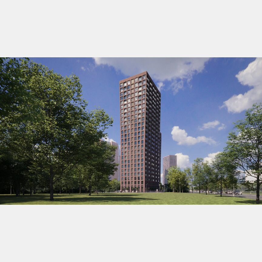 Квартира-студия, 41 м², 13/25 эт.