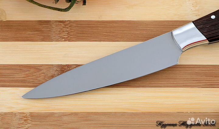 Нож Шеф № 2 сталь 95Х18 рукоять венге