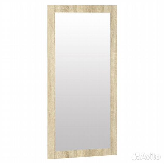 Зеркало навесное оливия 602х20х1254мм дуб сонома