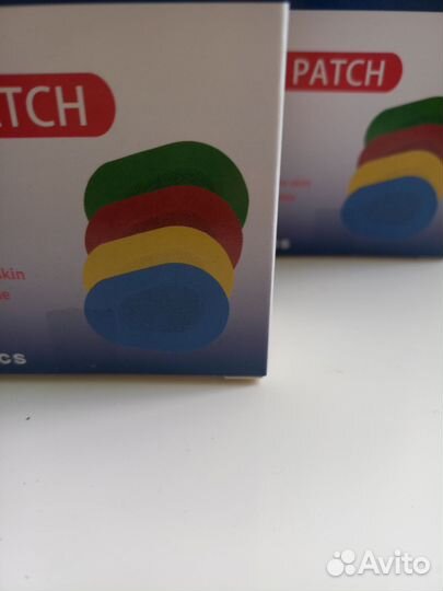 Пластырь для глаз, цветной, дышащий