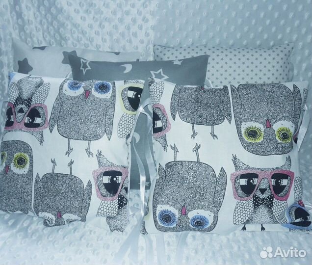 Бортики в детскую кроватку