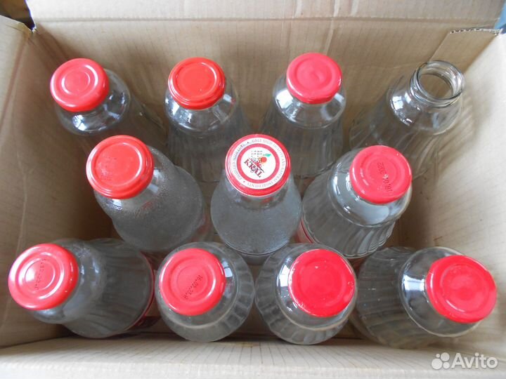 Бутылки 1л, 0,75л, закручивающиеся