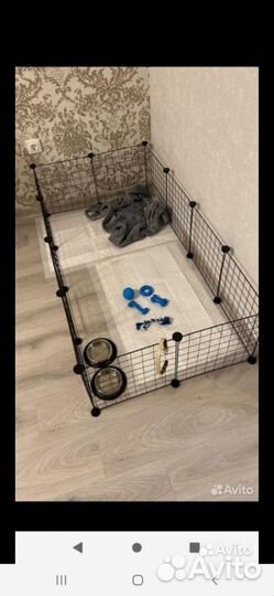 Вольер для щенков в квартиру