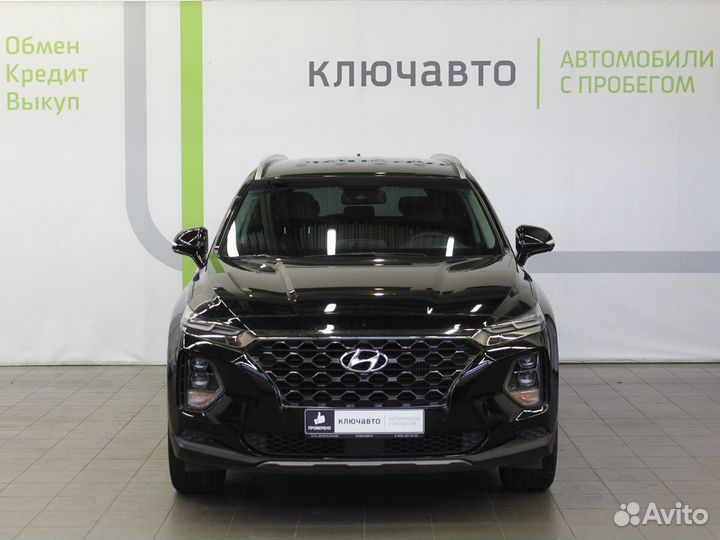 Hyundai Santa Fe 2 AT, 2018, 77 720 км