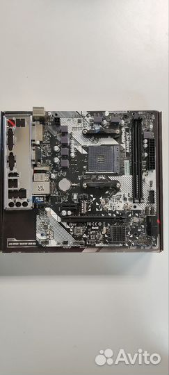 Материнская плата AM4 ASRock B450M-HDV R4