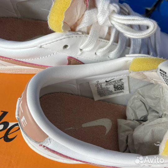 Оригинал 7 US Nike Blazer Low 77 White Rose