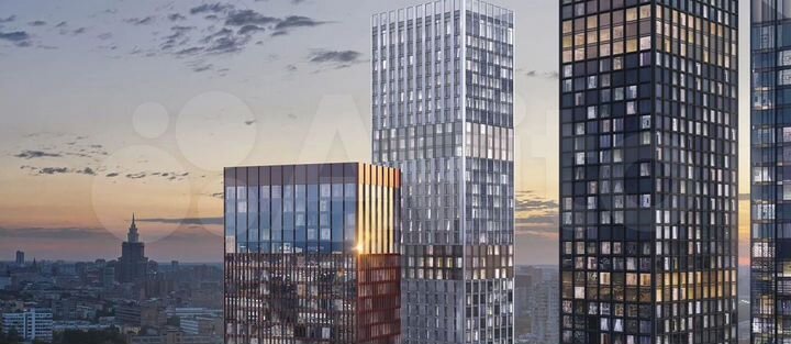 1-к. квартира, 43 м², 19/49 эт.