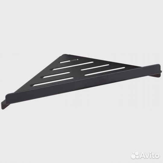 Полка угловая 19х19 см Bemeta Dark 102308260