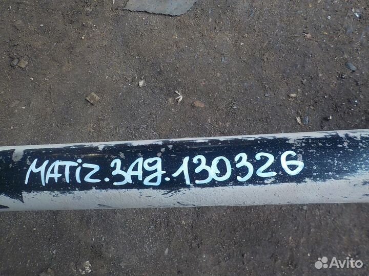 Балка задняя daewoo matiz