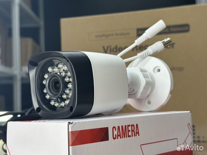 Камера видеонаблюдения комплект 1шт 2MP