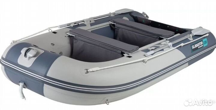 Лодка пвх Gladiator C330AL светло/темно-серый
