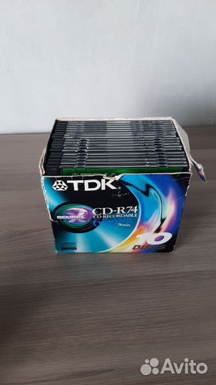 Коробки (боксы) тонкие для DVD и CD дисков, 18 шт