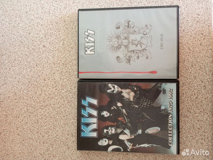 DVD диск группы Kiss