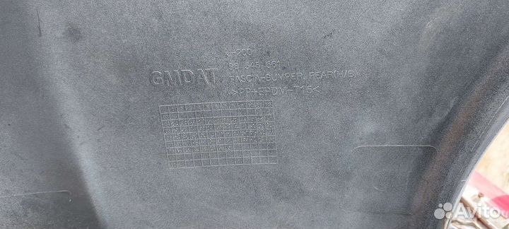 Бампер задний chevrolet lacetti хэтчбек