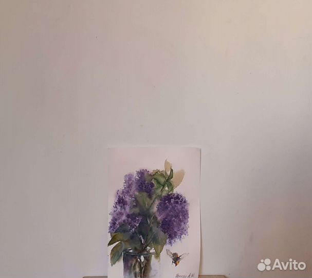 Картина акварелью: 