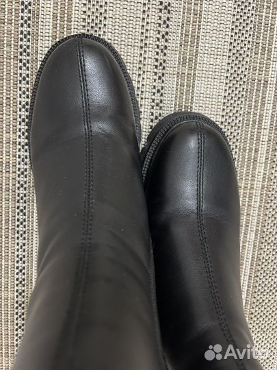 Полусапоги женские зимние натуральная кожа 38