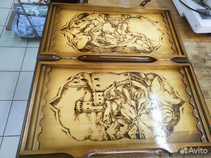 Нарды ручной работы новые