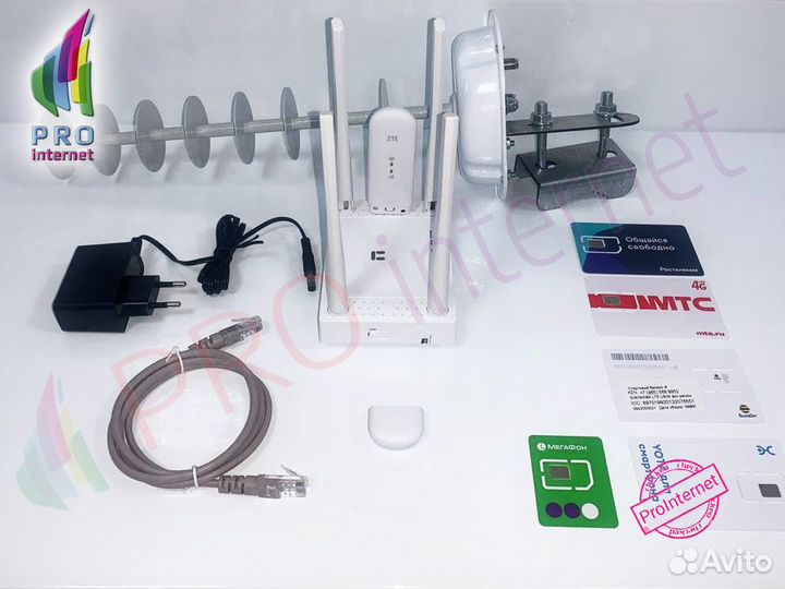 Роутер Модем комплект усиления 4G