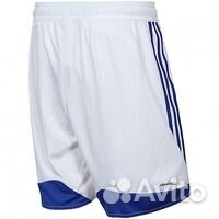 Шорты adidas Tiro 13 Short детские белые с синим
