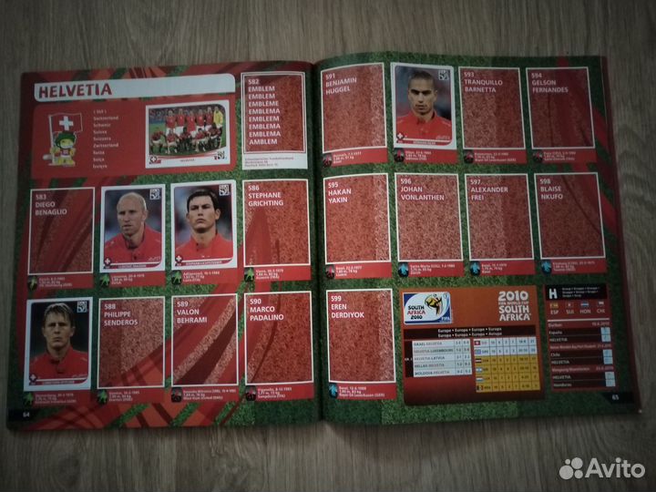 Альбом для наклеек Panini FIFA Кубок Мира 2010