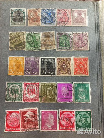 Альбом с почтовыми марками