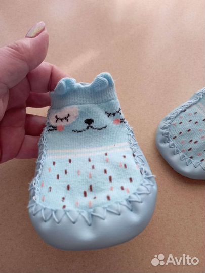 Нескользящие носочки, тапочки