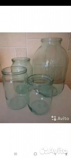 Банки стеклянные